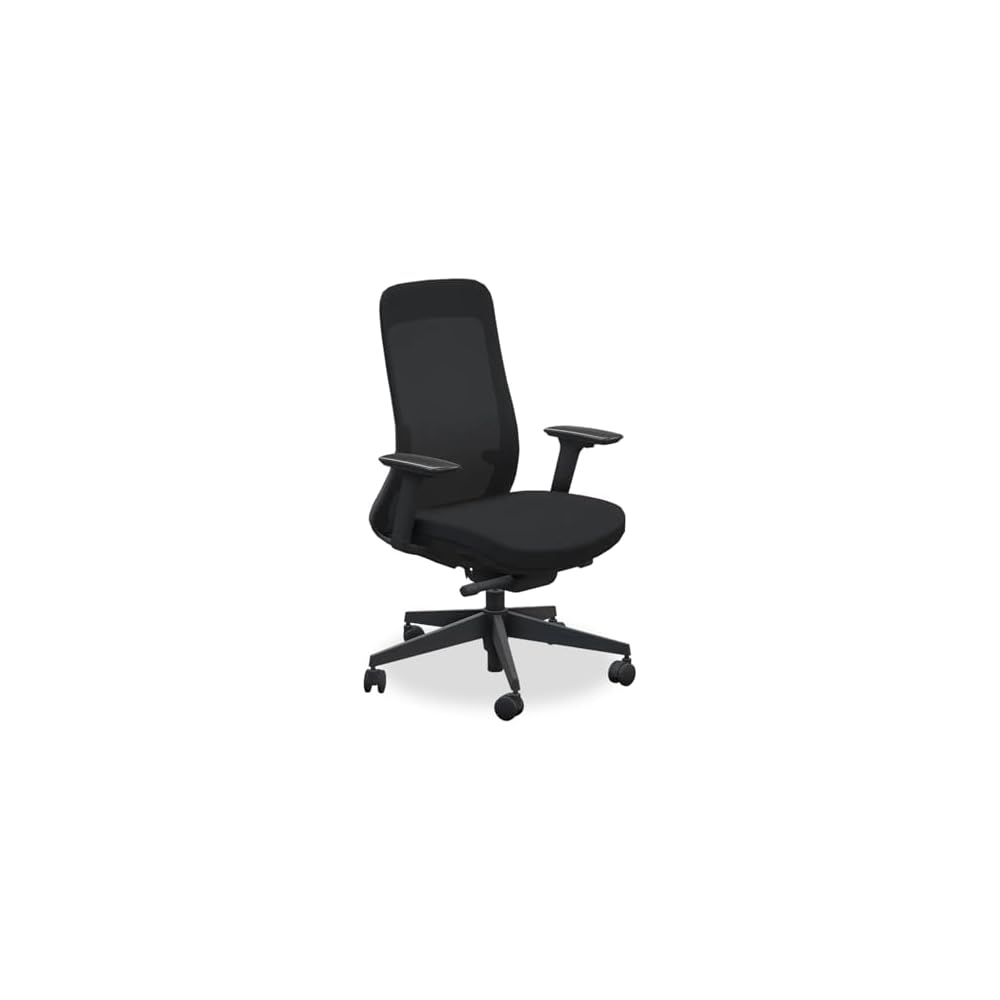 UPLIFT DESK Bolan High Back Ergonomic Office Chair - Lumbar Support, Mesh Back, 4D Armrests, and 40° Recline Desk Chair with 11-Point Adjustability, Cylinder Options, 300 lb Capacity (Fog)